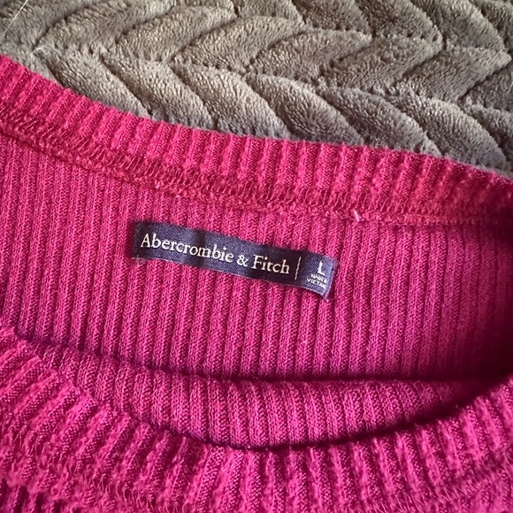 Abercrombie and fitch | front tie ribbed long sleeve - Picture 5 of 5